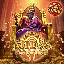 Midas Fortune online game logo by PG Soft on gocasino1.de